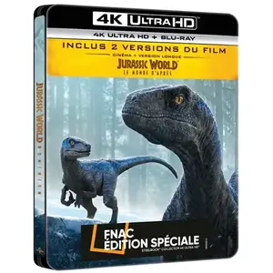 Universal Pictures Jurassic World : Le Monde d'après Édition Spéciale Fnac Steelbook Blu-ray 4K Ultra HD
