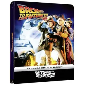 Universal Pictures Retour vers le futur III Steelbook Blu-ray 4K Ultra HD pas cher