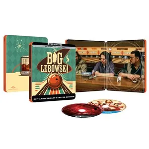 Universal Pictures The Big Lebowski Édition 25ème Anniversaire Steelbook Blu-ray 4K Ultra HD
