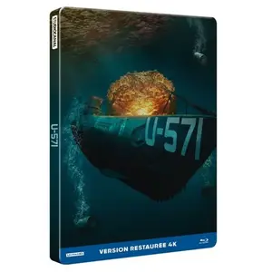 Studio Canal U-571 Steelbook Blu-ray 4K Ultra HD pas cher