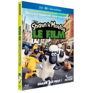 UPV Shaun le mouton : Le film Combo Blu-ray + DVD pas cher