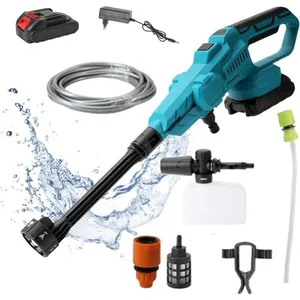 PRUMYA Nettoyeur Haute Pression 18V sans Fil 3500W - 200 BAR, 3 Modes,...