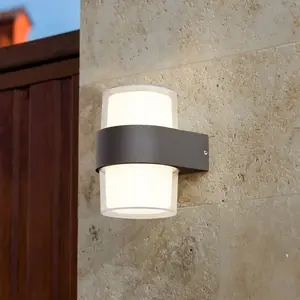 SEARCHLIGHT 2Lt Led Support mural extérieur pour éclairage ascendant et descendant... pas cher