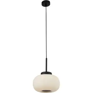 Searchlight - Lumina Luminaire suspendu à 1 lumière avec verre nervuré givré pas cher