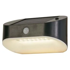 SEARCHLIGHT Applique murale solaire led lampe d'extérieur jardin gris ... pas cher