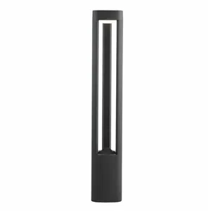SEARCHLIGHT Borne 50cm Led Outdoor, en fonte d'aluminium et polycarbonate - Gris pas cher
