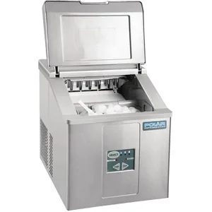 Machine à Glaçon de Comptoir - Polar - 17 kg - Bac 2kg - 3.9L - Gris