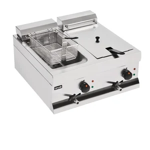 Friteuse électrique double lincat silverlink 600 pas cher
