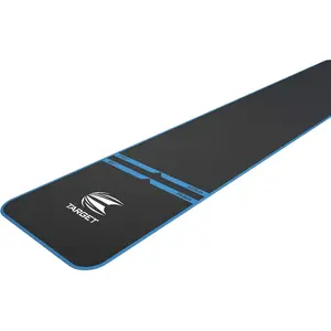 Target Darts Tapis de fléchettes coupe du monde Blue Trim