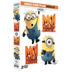 Universal Pictures Moi, moche et méchant - Moi, moche et méchant 2 Coffret 2 DVD pas cher