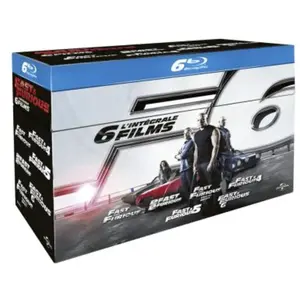 Universal Pictures Coffret Fast and Furious - L'Intégrale 6 Films Blu-Ray pas cher