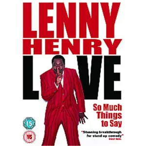 Lenny Henry - Live - So Much Things To Say pas cher