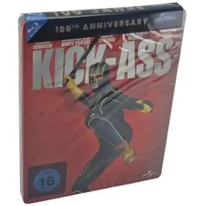Kick-Ass Blu-ray Steelbook Taylor-Johnson 100e anniversaire d'Universal Zone B pas cher