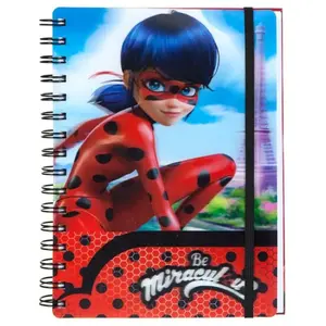 Generique Kamparo carnet Miraculeux rouge/bleu 15 x 21 cm pas cher