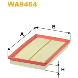 Filtre à air wix filters wa9464 pas cher