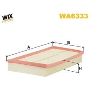 Wix Filtre à air wa6333 pas cher