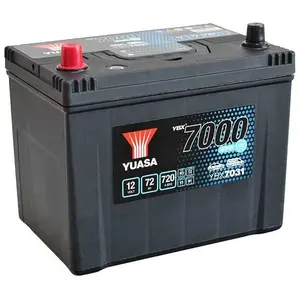 Yuasa Batterie De Voiture 12v 72ah/720a Start&stop Efb Ybx7000 pas cher