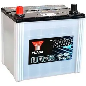 Yuasa Batterie De Voiture 12v 65ah/620a Start&stop Efb Ybx7000 Efb Start Stop Plus L+ Thin Pole Japanese Vehicles B00 Efb/starting