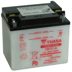 YUASA Batterie YB7C-A ouverte sans cordesVendu parcdiscount