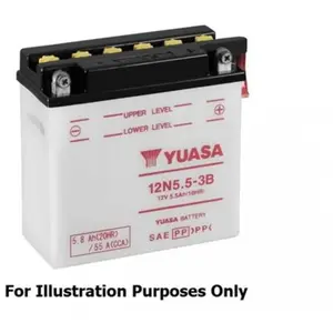 Batterie Yuasa pour moto Laverda 750 SF 1975-1977 12N24-3A / 12V 24Ah pas cher