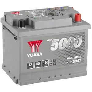 Yuasa - smf YBX5027 batterie de voiture 12 v 65 ah T1 disposition des cellules 0 pas cher