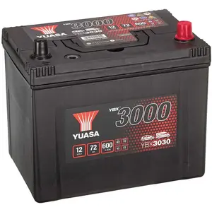 Yuasa Batterie De Voiture 12v 72ah/630a Ybx3000 Smf P+ Standard pas cher