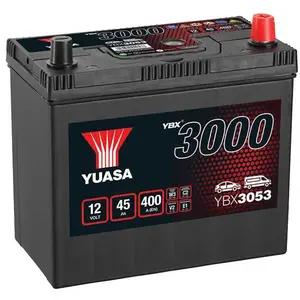 Batterie auto, voiture YBX3053 12V 45Ah 400A Yuasa SMF Battery pas cher