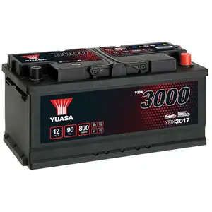 Yuasa - Batterie voiture YBX3017 12V 90Ah 800A pas cher