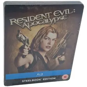 Resident Evil: Apocalypse Blu-ray SteelBook Zavvi Limité 2000ex 2016 Zone Libre