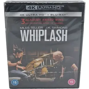 Whiplash 4K Ultra HD + Blu-ray 2014 Miles Teller, J.K. Simmons Zone Libre pas cher