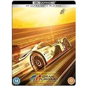 Import Gran Turismo : Based On A True Story Gold Steelbook Blu-ray 4K Ultra HD