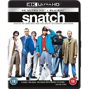 Snatch 4K Ultra HD + Blu-ray Benicio del Toro, Brad Pitt, Jason Statham B [-18] pas cher