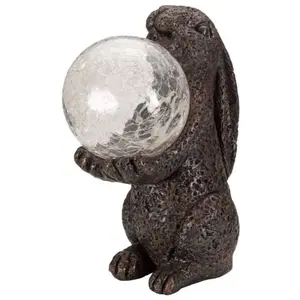 BIGBUY Garden Zonnelamp Rabbit
