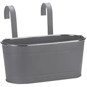 Jardinière suspendue - Ardoise - 30 cm - SMART GARDEN pas cher