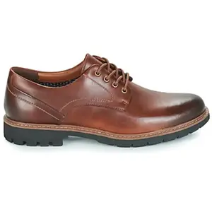 Comparateur de prix : Clarks Derbys Batcombe Hall pour homme, Marron foncé Lea., 39 EU