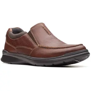Clarks Cotrell Free Pantoufles pour homme, Cuir Tobacco marron., 42.5 EU