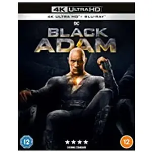 Import Black Adam Blu-ray 4K Ultra HD