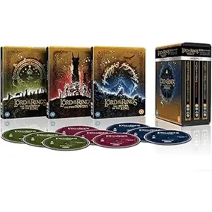 Import The Lord Of The Rings Trilogy Steelbook Blu-ray 4K Ultra HD