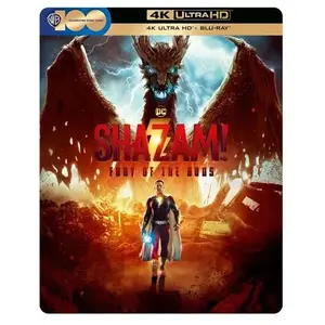 Import Shazam ! Fury Of The Gods Steelbook Blu-ray 4K Ultra HD