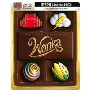 Import Wonka Limited Edition Steelbook Blu-ray 4K Ultra HD