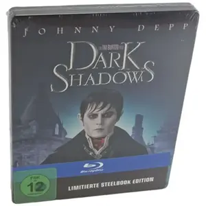 Dark Shadows Johnny Depp,Michelle Pfeiffer Blu-ray Steelbook Tim Burton Region B pas cher