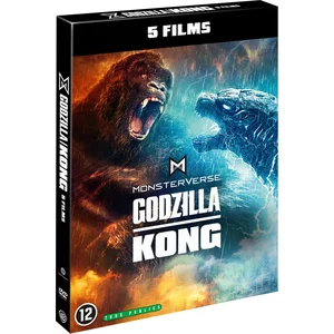 Warner Home Video Godzilla Kong Monsterverse - 5 Films Collection Dvd pas cher