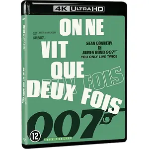 Warner Home Video JAMes Bond 05 : On Ne Vit Que Deux Fois - 4k Ultra Hd Blu-ray