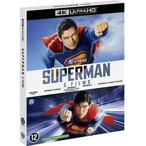 Warner Home Video Superman 1 - 5 4k Ultra Hd Blu-ray pas cher