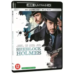 Warner Home Video Sherlock Holmes Blu-ray 4K Ultra HD pas cher