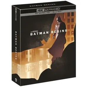 Warner Home Video Batman Begins Édition Collector Steelbook Blu-ray 4K Ultra HD