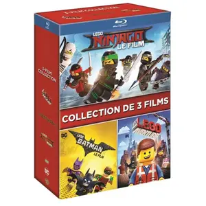 Warner Home Video Coffret Films Lego 3 films Blu-ray pas cher