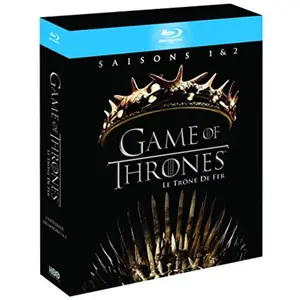 Hbo Studios Coffret Game of Thrones Le Trône de Fer Saisons 1 et 2 Blu-ray pas cher