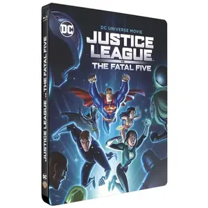 Warner Bros. Justice League Vs The Fatal Five Steelbook Blu-rayVendu parfnac-be