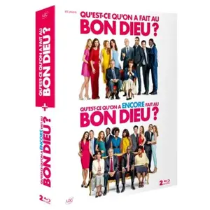 Ugc Video Coffret Qu'est-ce qu'on a fait au Bon Dieu ? et Qu'est-ce qu'on a encore fait au Bon Dieu ? Blu-ray pas cher